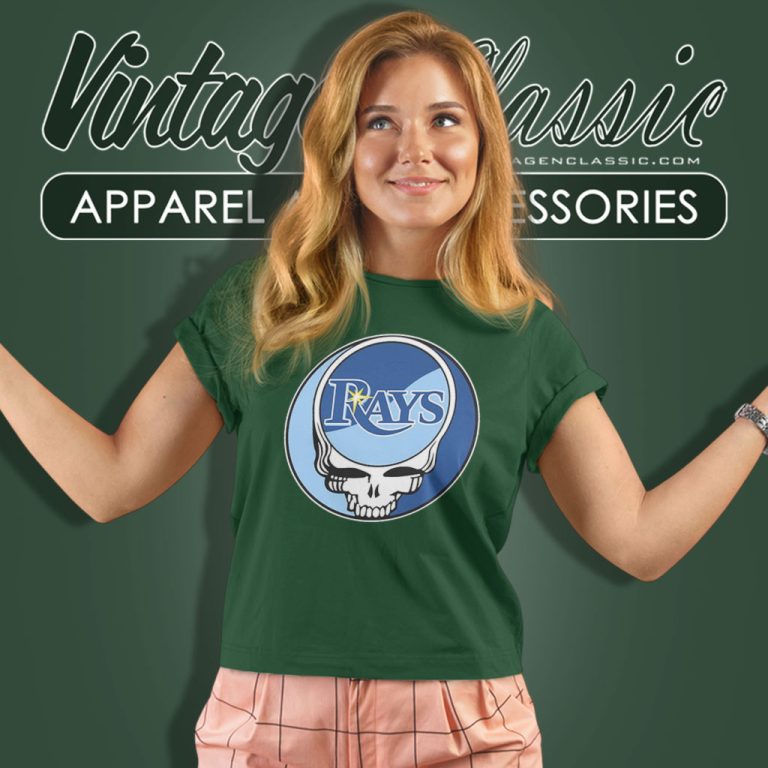 Tampa Bay Rays Grateful Dead Steal Your Face Women T Shirt Tampa Bay Rays Grateful Dead Steal Your Face Women T Shirt