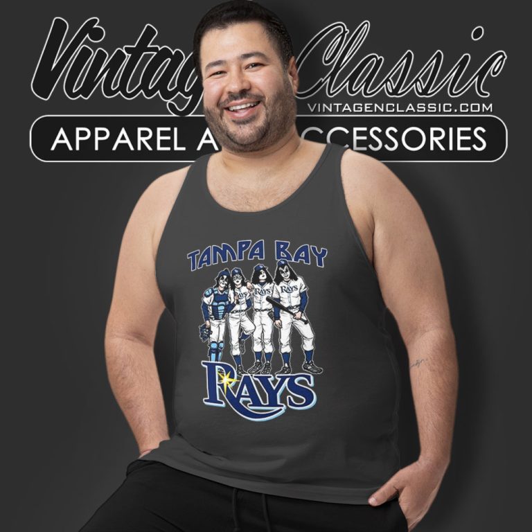 Tampa Bay Rays Kiss Band Tank Top Racerback Tampa Bay Rays Kiss Band Tank Top Racerback