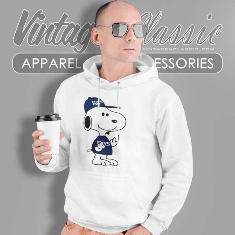 Tampa Bay Rays Snoopy Double Middle Fingers Hoodie Tampa Bay Rays Snoopy Double Middle Fingers Hoodie