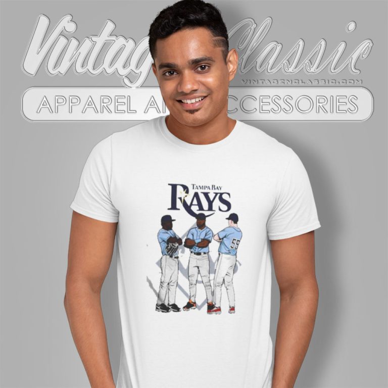 Tampa Bay Rays Time Three T Shirt Tampa Bay Rays Time Three T Shirt