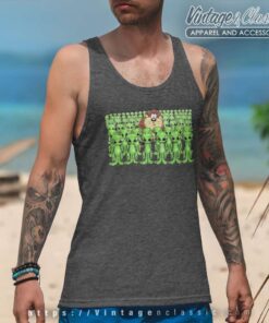 Tasmanian Devil Alien Ufo Looney Tunes Tank Top Racerback