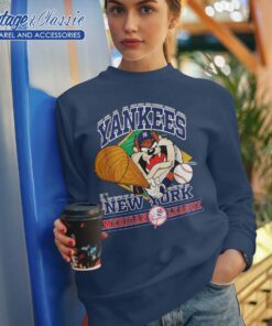 Tasmanian Devil New York Yankees Navy Sweatshirt