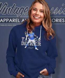 Taylor Decker Detroit Lions Signature Shirt 6 Taylor Decker Detroit Lions Signature Hoodie