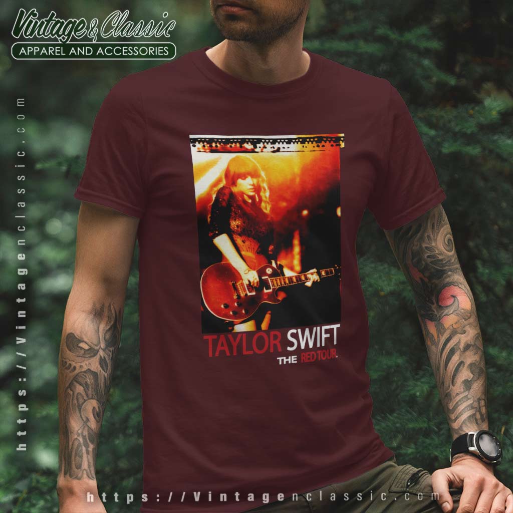 Taylor Swift The Red Tour Shirt Vintagenclassic Tee