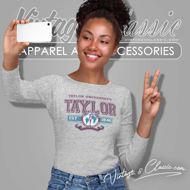 Taylor University Upland Indiana Long Sleeve Tee Taylor University Upland Indiana Long Sleeve Tee