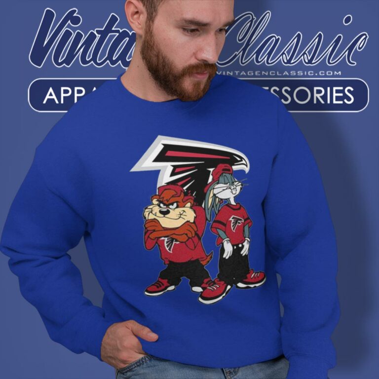 Taz And Bugs Atlanta Falcons Sweatshirt Taz And Bugs Atlanta Falcons Sweatshirt