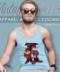 Taz And Bugs Atlanta Falcons Tank Top Racerback