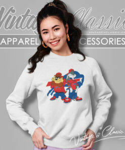 Taz And Bugs Kriss Kross Buffalo Bills Sweatshirt 1