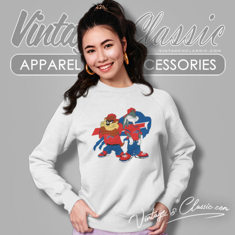 Taz And Bugs Kriss Kross Buffalo Bills Sweatshirt 1 Taz And Bugs Kriss Kross Buffalo Bills Sweatshirt 1