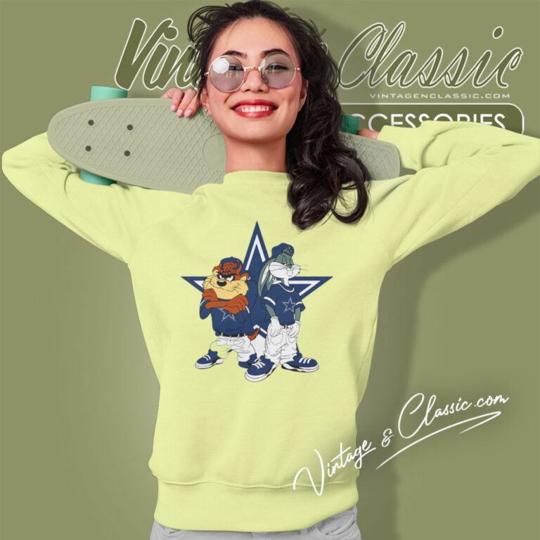 Taz And Bugs Kriss Kross Cowboys Sweatshirt Taz And Bugs Kriss Kross Cowboys Sweatshirt