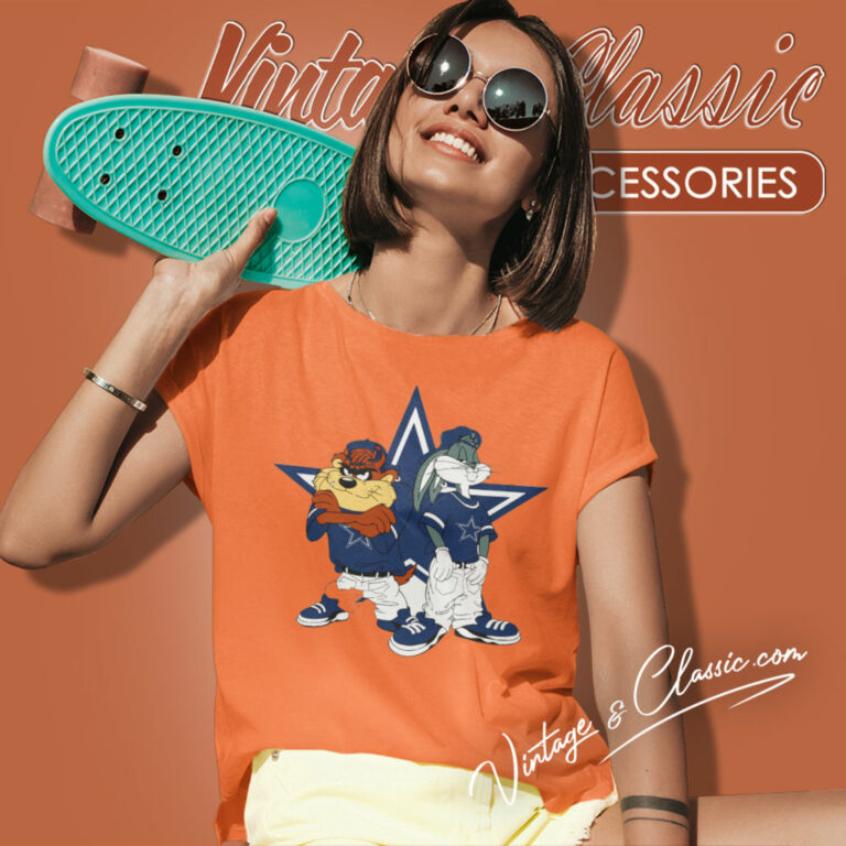 Taz And Bugs Kriss Kross Cowboys Women T Shirt Taz And Bugs Kriss Kross Cowboys Women T Shirt