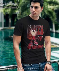 Taz You Want Some Chicago Bull T Shirt