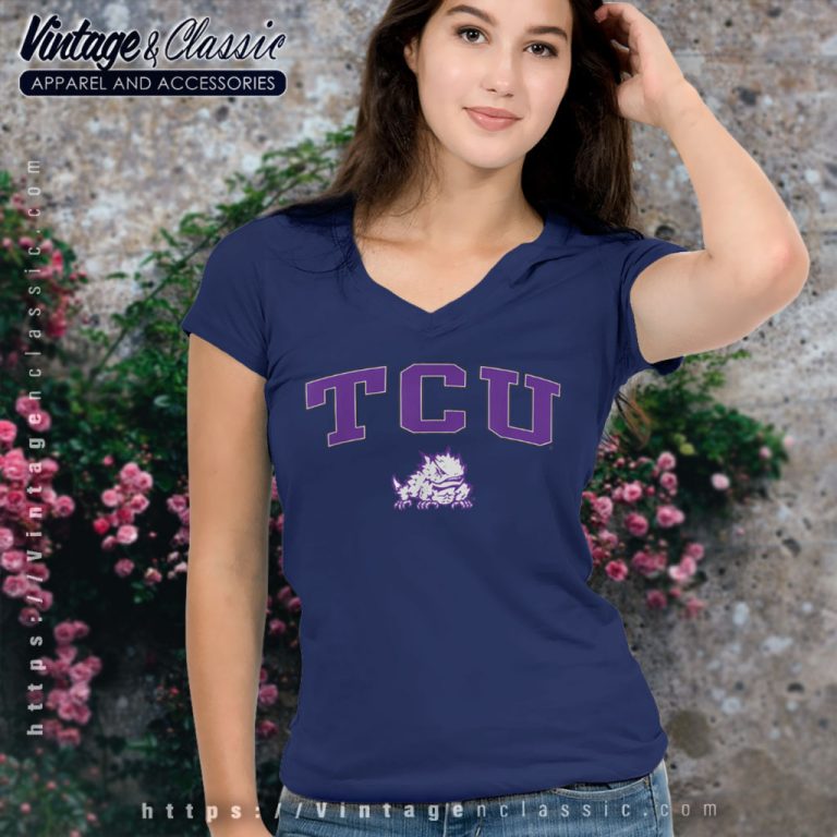 Tcu Athletics Shirt Horned Frogs V Neck TShirt Tcu Athletics Shirt Horned Frogs V Neck TShirt
