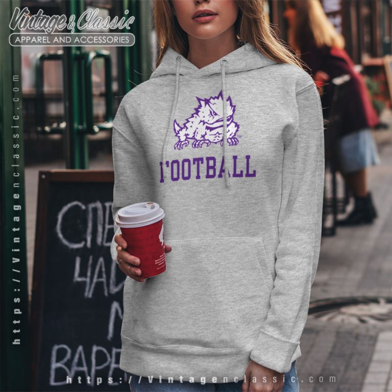 Tcu Horned Frogs Football Hoodie Tcu Horned Frogs Football Hoodie