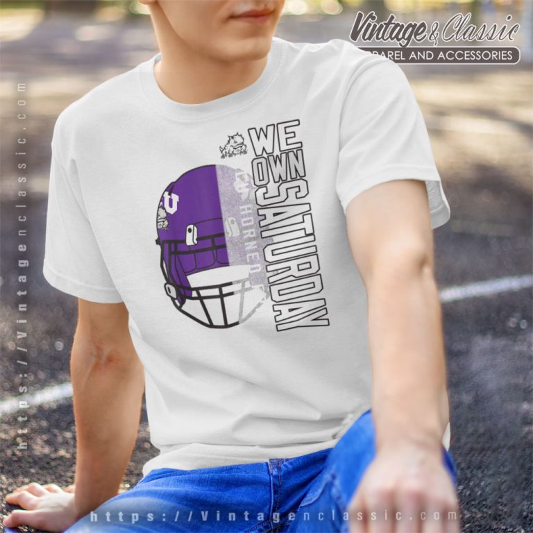 Tcu Horned Frogs Football Saturdays T Shirt Tcu Horned Frogs Football Saturdays T Shirt