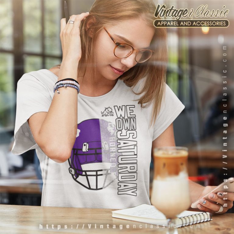 Tcu Horned Frogs Football Saturdays Women T Shirt Tcu Horned Frogs Football Saturdays Women T Shirt