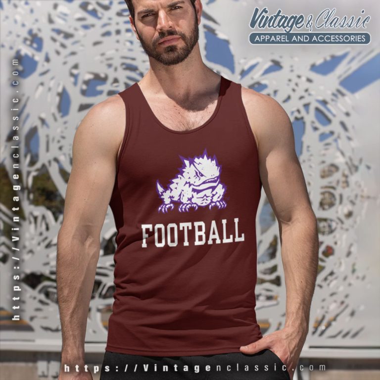 Tcu Horned Frogs Football Tank Top Racerback Tcu Horned Frogs Football Tank Top Racerback