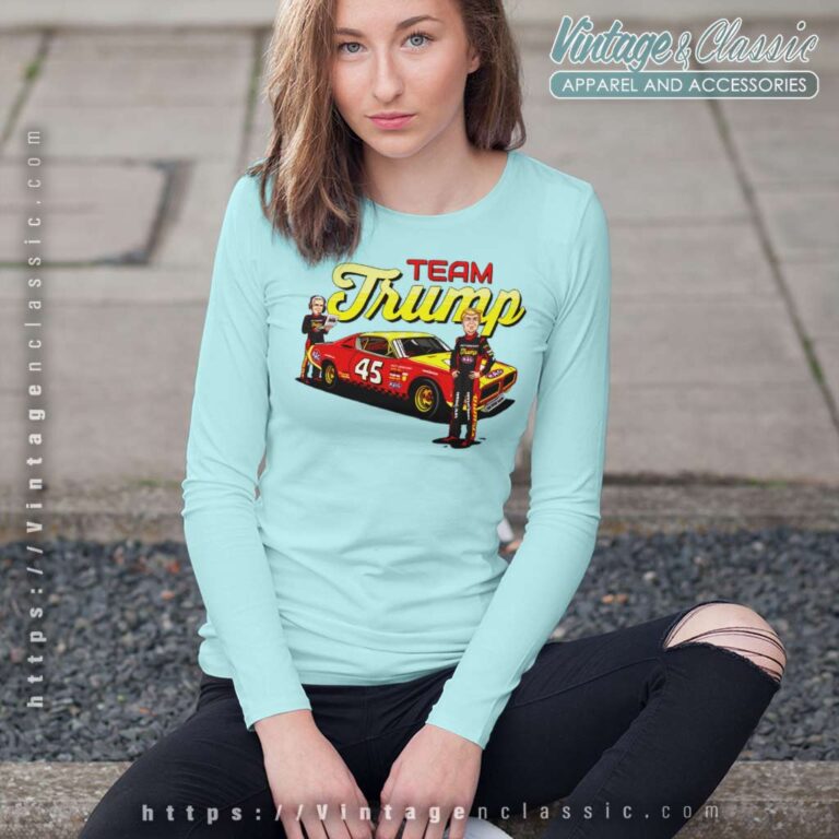 Team Donald Trump 45 Kag Nascar Long Sleeve Tee Team Donald Trump 45 Kag Nascar Long Sleeve Tee