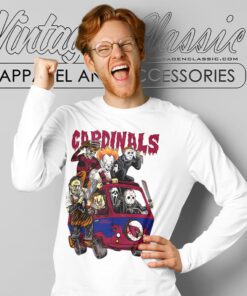 TEAM Horror Movies Characters Halloween Arizona Cardinals Shirt