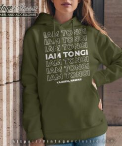 Team Iam Tongi Kahuku Hawaii Hoodie