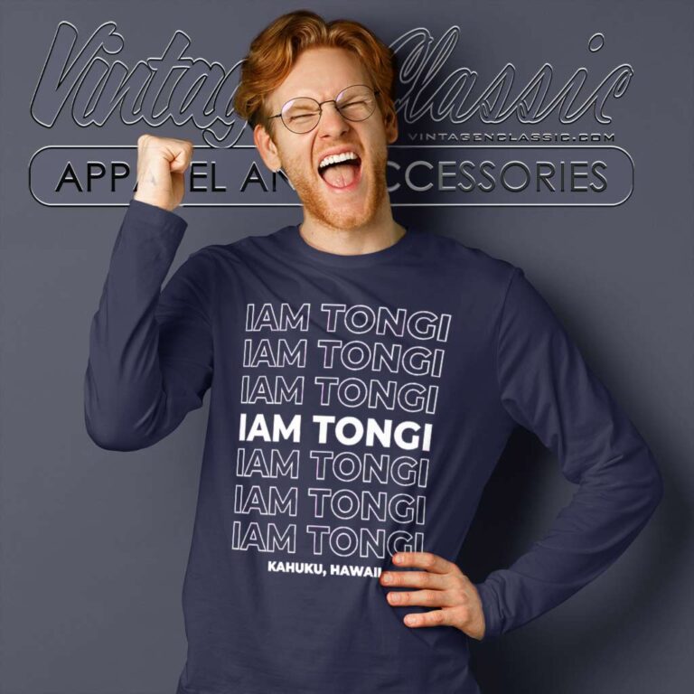 Team Iam Tongi Kahuku Hawaii Long Sleeve Tee Team Iam Tongi Kahuku Hawaii Long Sleeve Tee