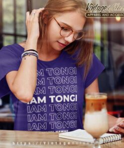 Team Iam Tongi Kahuku Hawaii Women TShirt