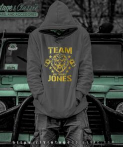 Team Jon Bones Jones Lion Mma Hoodie