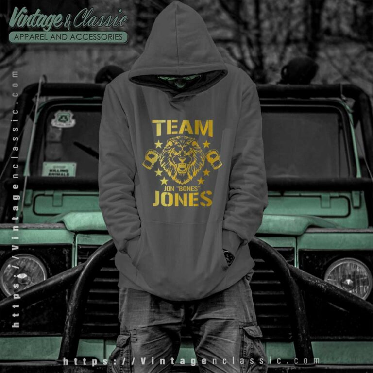 Team Jon Bones Jones Lion Mma Hoodie Team Jon Bones Jones Lion Mma Hoodie