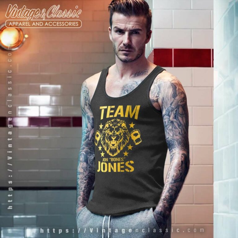 Team Jon Bones Jones Lion Mma Tank Top Racerback Team Jon Bones Jones Lion Mma Tank Top Racerback
