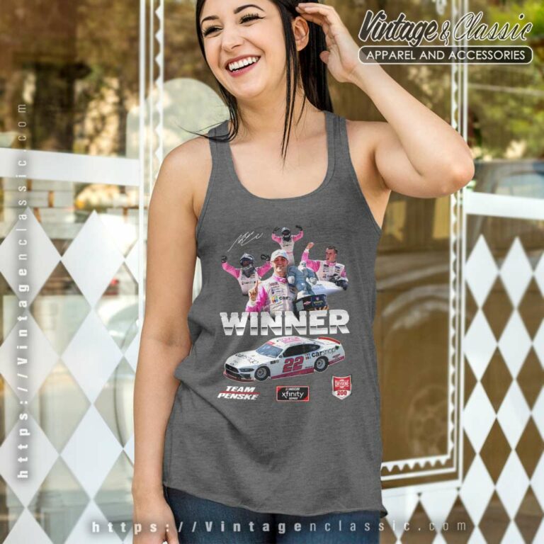 Team Penske Driver Austin Cindric Tank Top Racerback Team Penske Driver Austin Cindric Tank Top Racerback