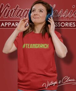 Teamgrinch Christmas Green Women TShirt