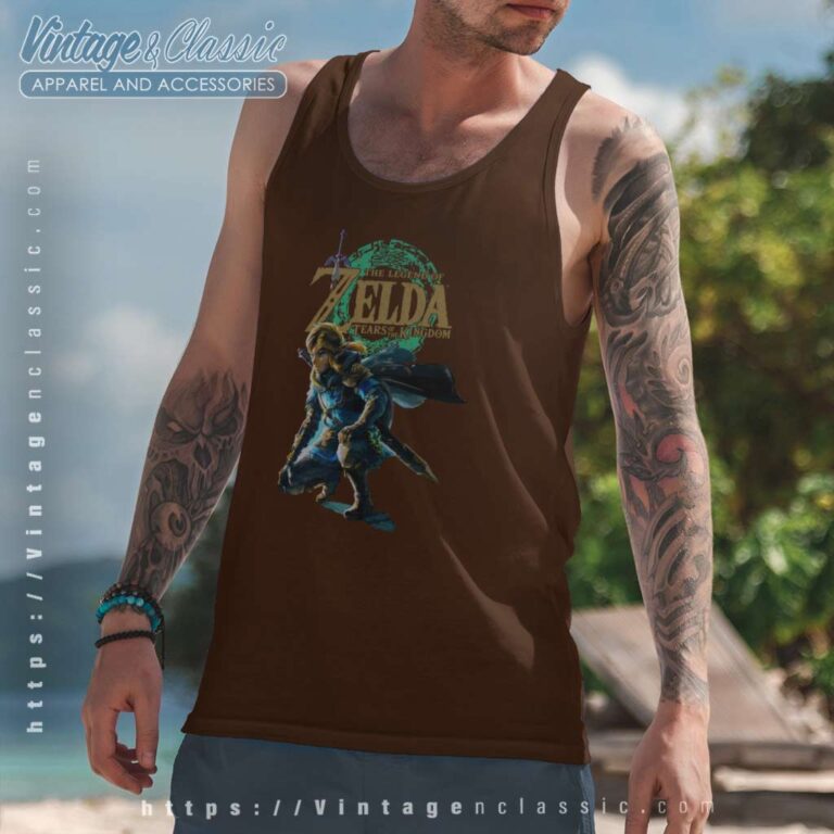 Tears Of The Kingdom Shirt The Legend Of Zelda Tank Top Racerback Tears Of The Kingdom Shirt The Legend Of Zelda Tank Top Racerback