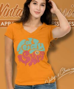 Teddy Swims Smiley V Neck TShirt