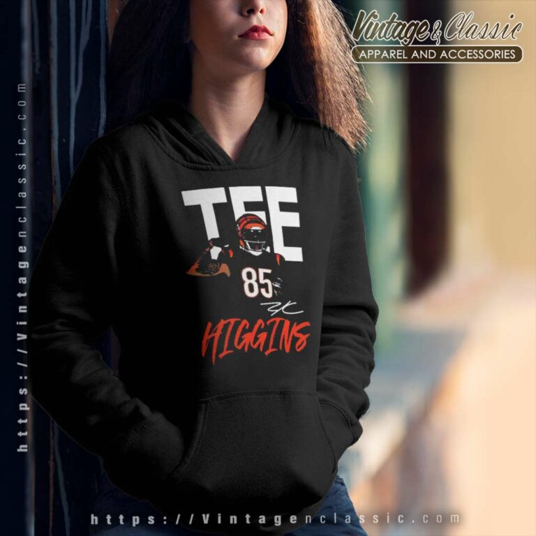 Tee Higgins No 85 Graphic Signature Hoodie Tee Higgins No 85 Graphic Signature Hoodie