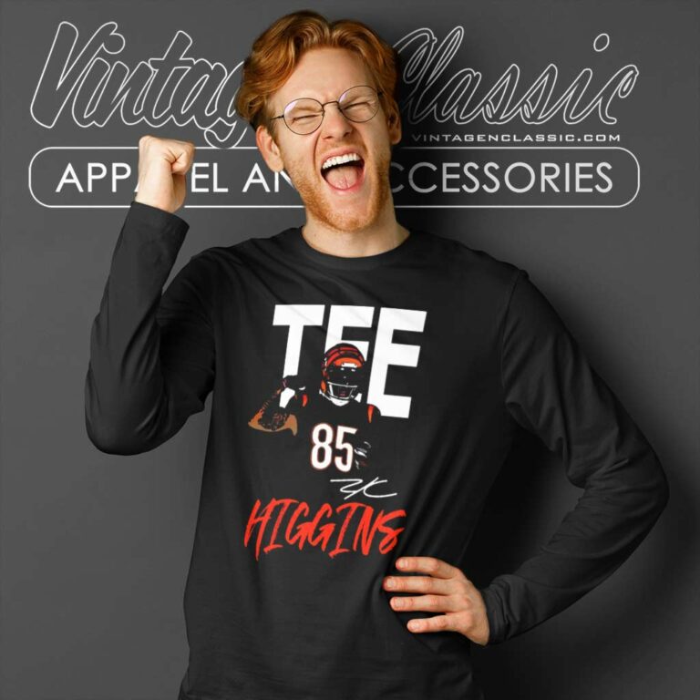 Tee Higgins No 85 Graphic Signature Long Sleeve Tee Tee Higgins No 85 Graphic Signature Long Sleeve Tee