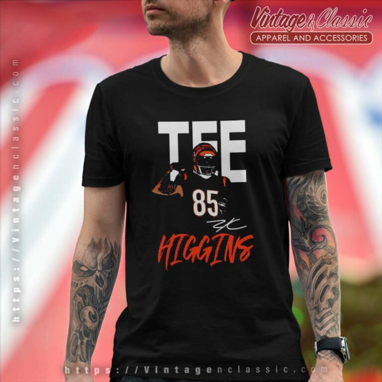 Tee Higgins No 85 Graphic Signature T Shirt Tee Higgins No 85 Graphic Signature T Shirt