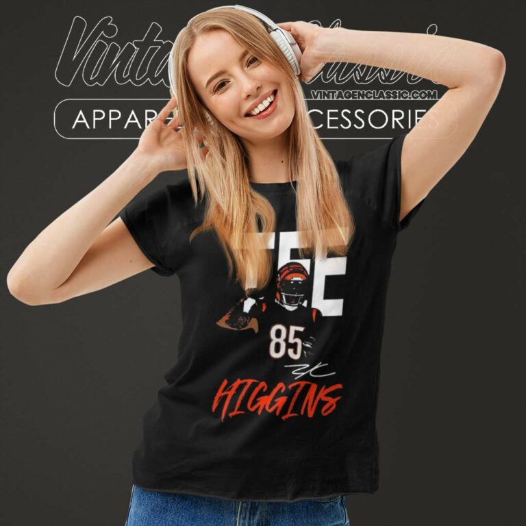 Tee Higgins No 85 Graphic Signature Women TShirt Tee Higgins No 85 Graphic Signature Women TShirt