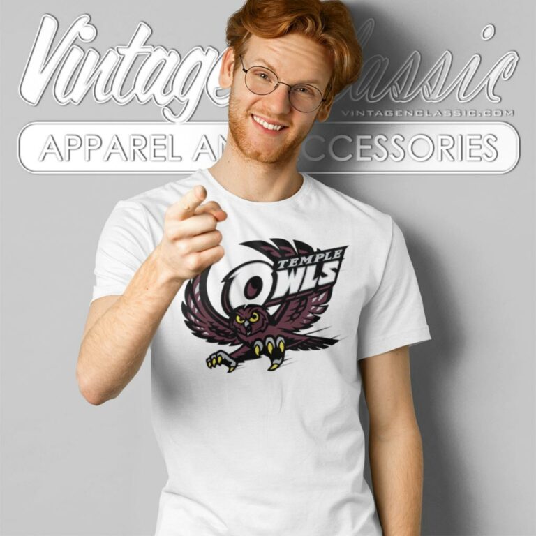 Temple University Owls Logo T Shirt Temple University Owls Logo T Shirt