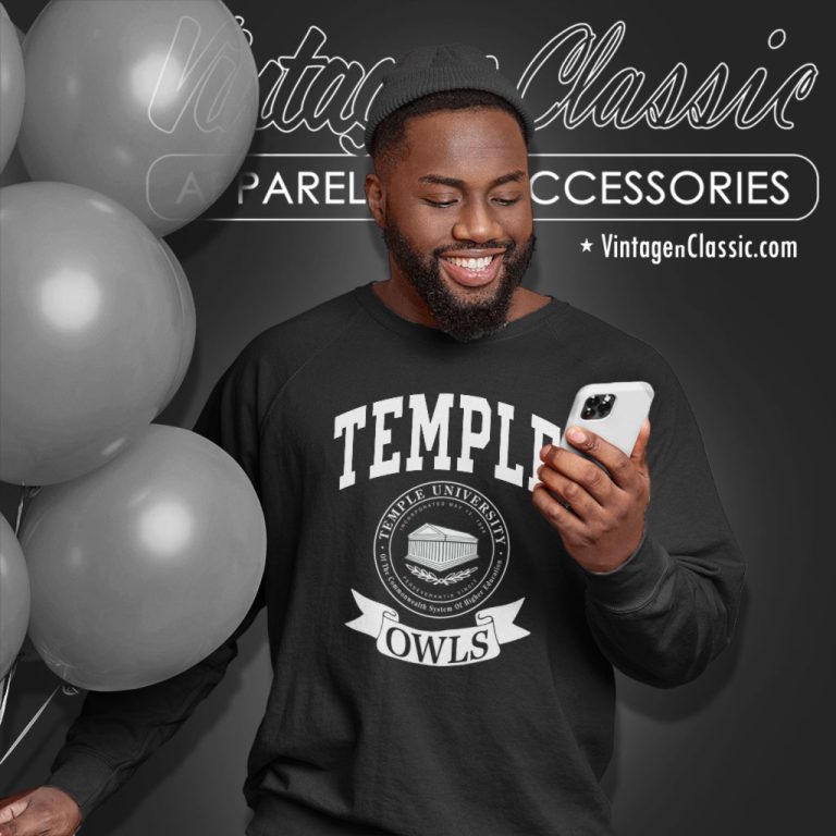 Temple University Owls Sweatshirt Temple University Owls Sweatshirt