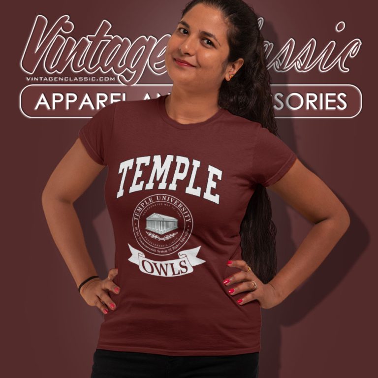 Temple University Owls Women T Shirt Temple University Owls Women T Shirt