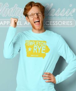 Templeton Rye Whiskey Iowa Long Sleeve Tee