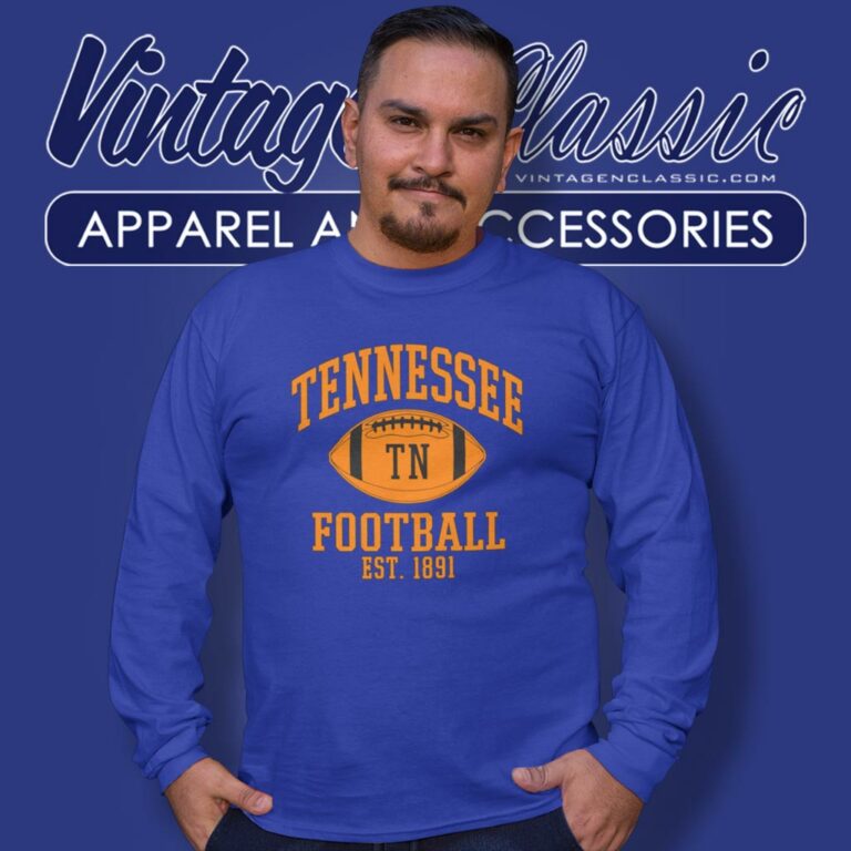 Tennessee Football Est 1891 Long Sleeve Tee Tennessee Football Est 1891 Long Sleeve Tee