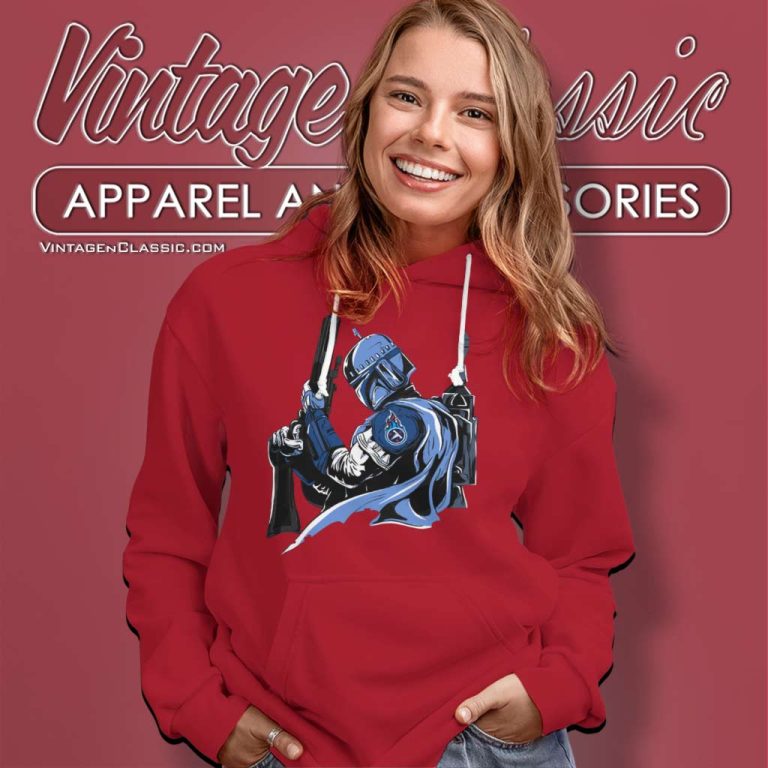 Tennessee Titans American Football Team Boba Fett Star Wars Hoodie Tennessee Titans American Football Team Boba Fett Star Wars Hoodie