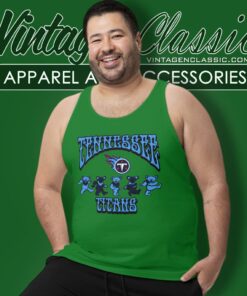 Tennessee Titans Grateful Dead Dancing Bears Tank Top Racerback