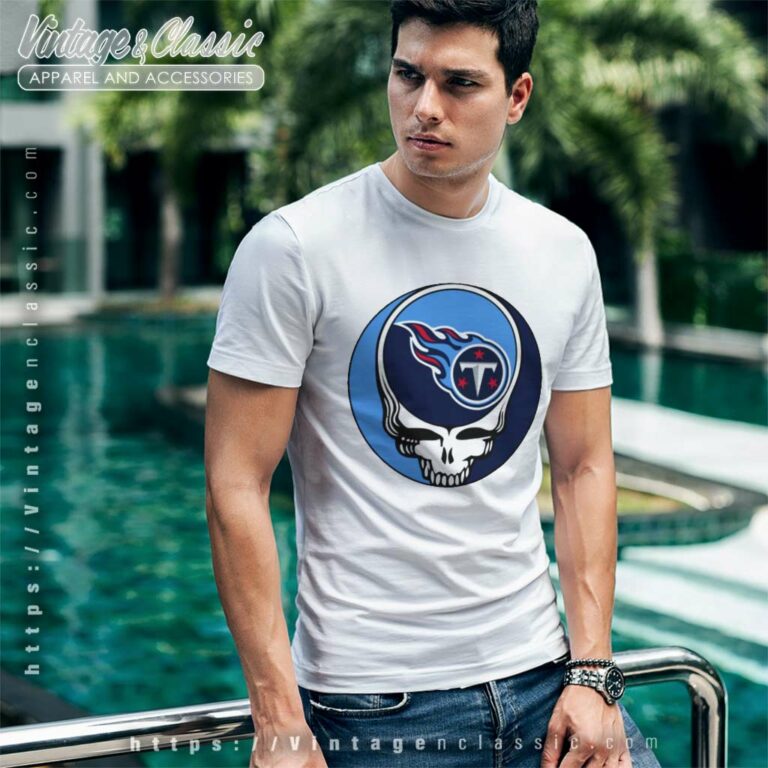 Tennessee Titans Grateful Dead Steal Your Face T Shirt Tennessee Titans Grateful Dead Steal Your Face T Shirt
