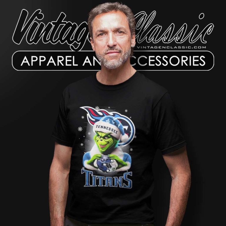 Tennessee Titans Santa Grinch Christmas Love T Shirt 1 Tennessee Titans Santa Grinch Christmas Love T Shirt 1