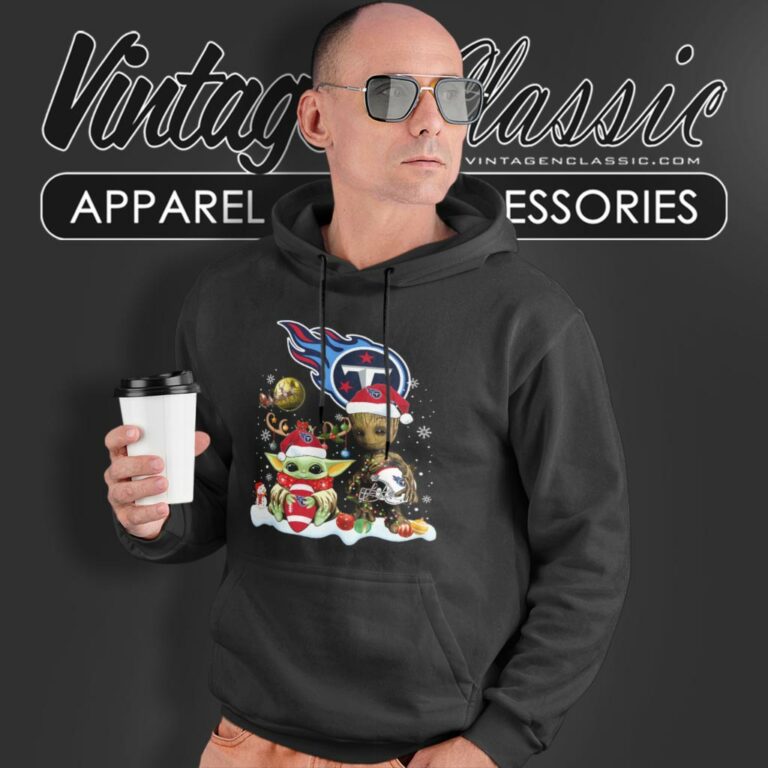 Tennessee Titans Shirt Baby Yoda And Groot Santa Christmas Hoodie Tennessee Titans Shirt Baby Yoda And Groot Santa Christmas Hoodie