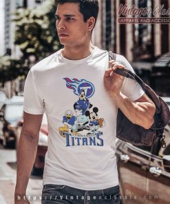 Tennessee Titans Shirt Mickey Mouse Donald Duck Goofy Football T Shirt