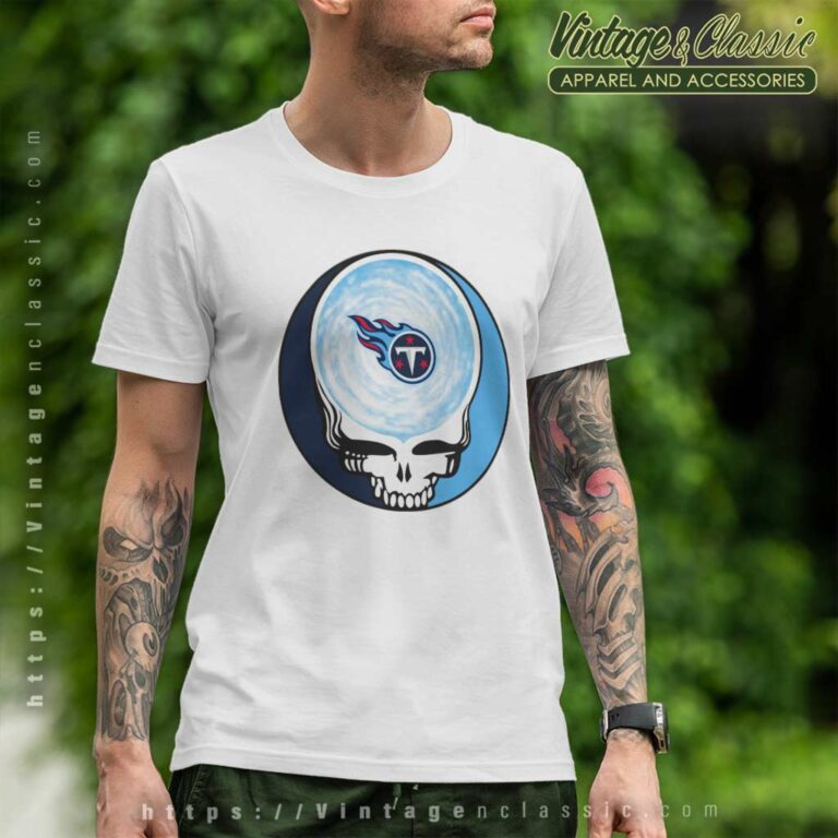 Tennessee Titans Shirt Nfl Grateful Dead Logo T Shirt Tennessee Titans Shirt Nfl Grateful Dead Logo T Shirt