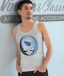Tennessee Titans Shirt Nfl Grateful Dead Logo Tank Top Racerback